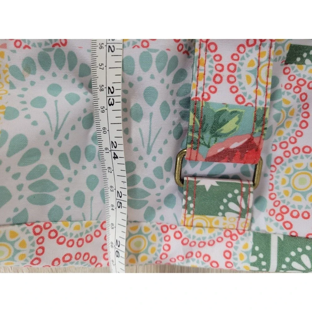 The Pioneer Woman‎  Floral Patchwork Drawstring Laundry  Bag Adjustable Strap